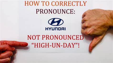 The English are struggling to pronounce the Korean automaker's name. A new advertising campaign launched by Hyundai in the United Kingdom aims to change local pronunciation from 'Hy-un-dai' to ...